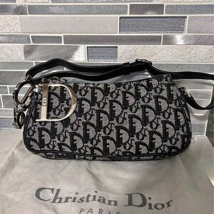 Dior Spell Out Trotter Pochette Bag